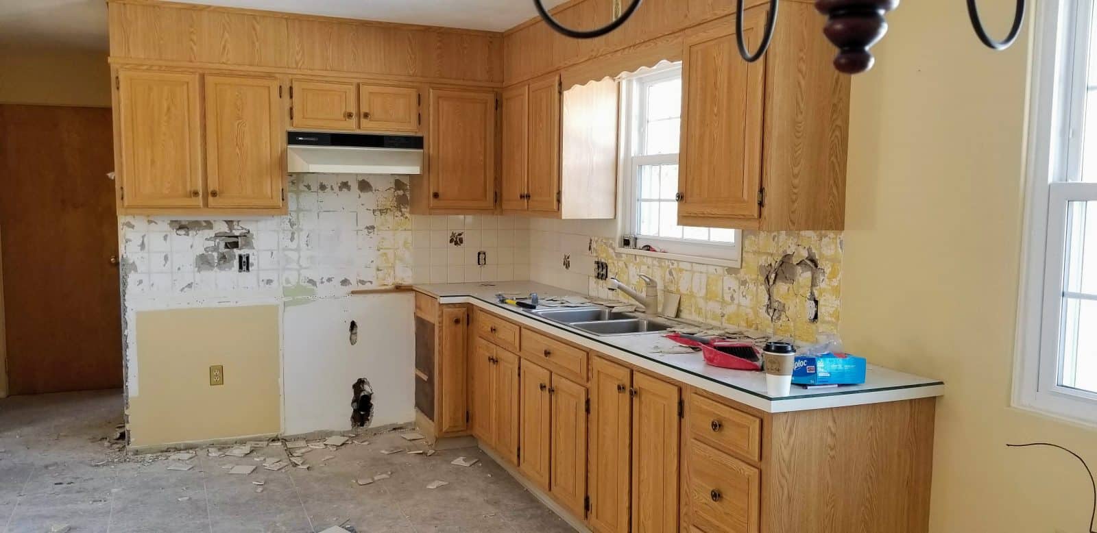 Transformation of a French Country Kitchen